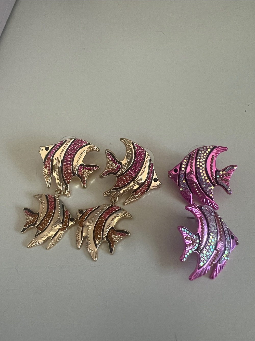 Set of two sugarfix by baublebar fish earrings